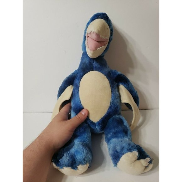 BUILD A BEAR 18" Plush PTERODACTYL DINOSAUR Blue Large Stuffed Animal Dino Toy - Picture 1 of 6